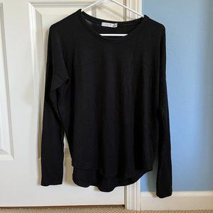 Rag & Bone Black Long Sleeve Top